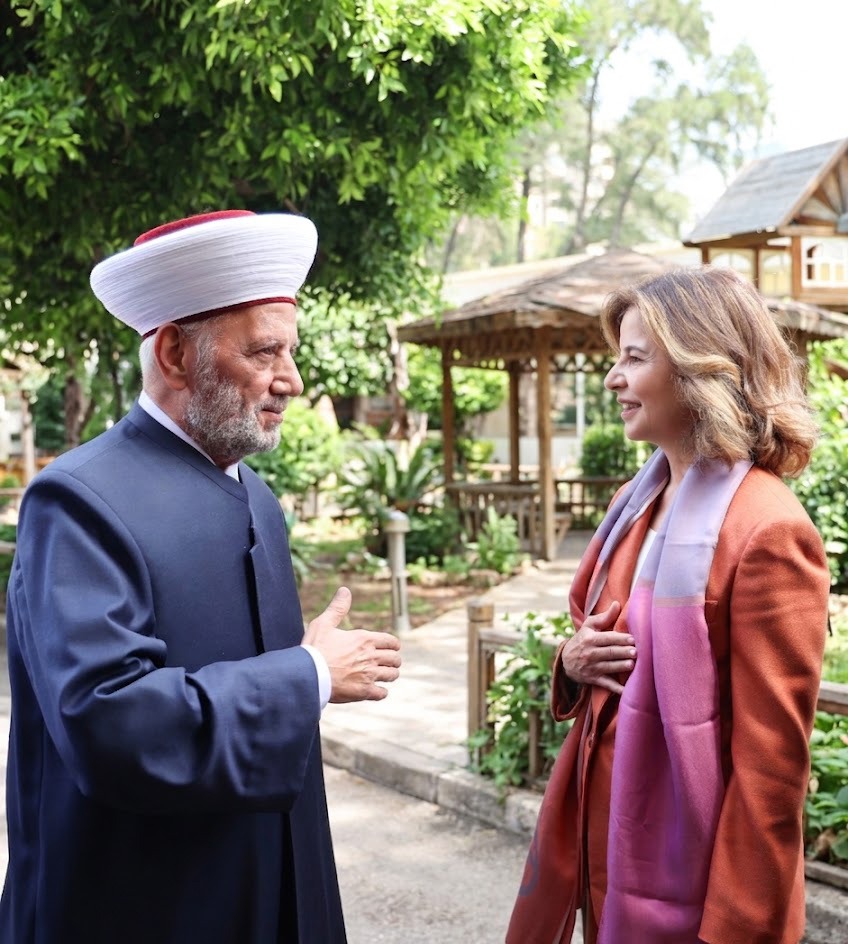 April 2026 | Greeting the Grand Mufti of Lebanon, His Eminence Sheikh Abdul Latif Derian