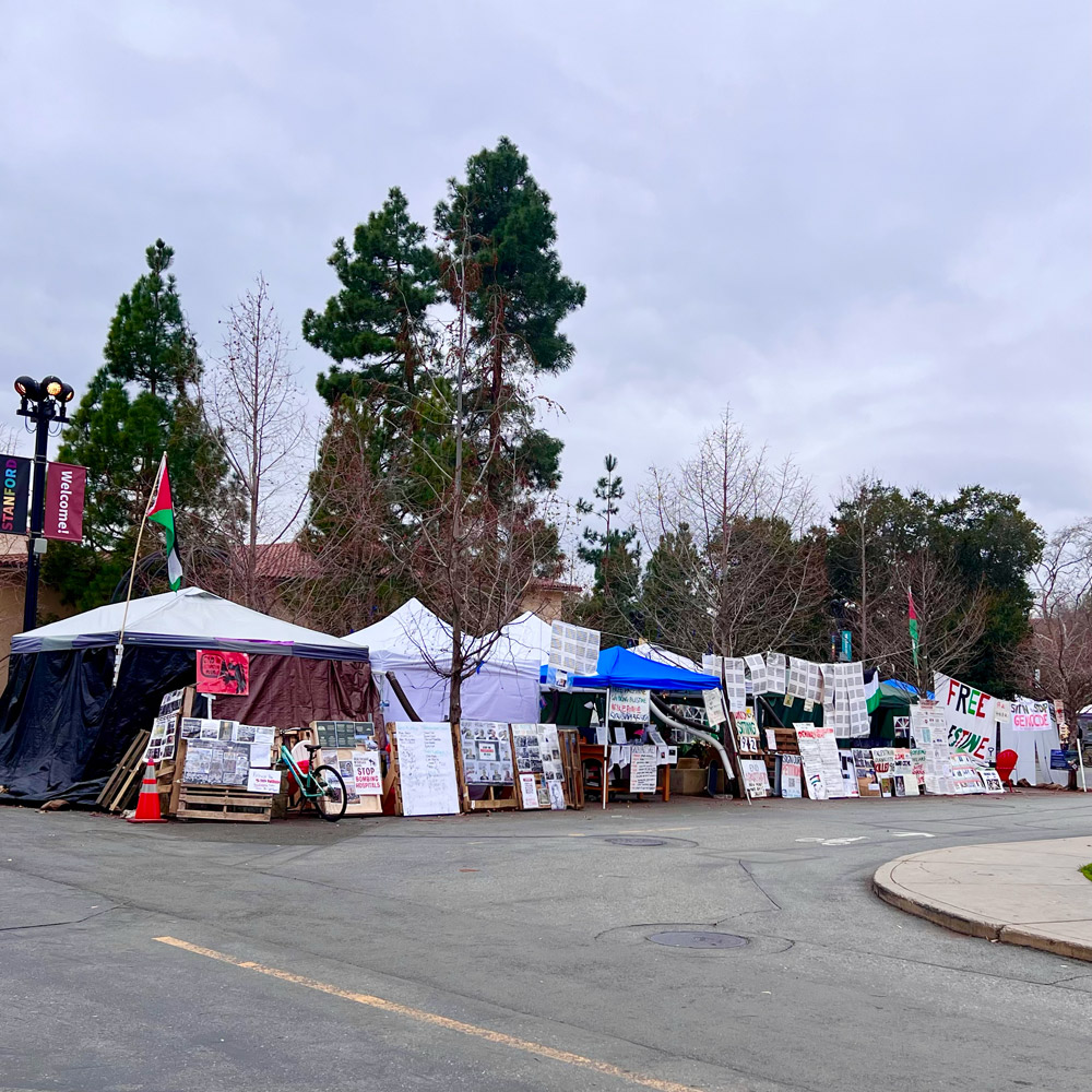 January 2024 | A sit-in at Stanford University